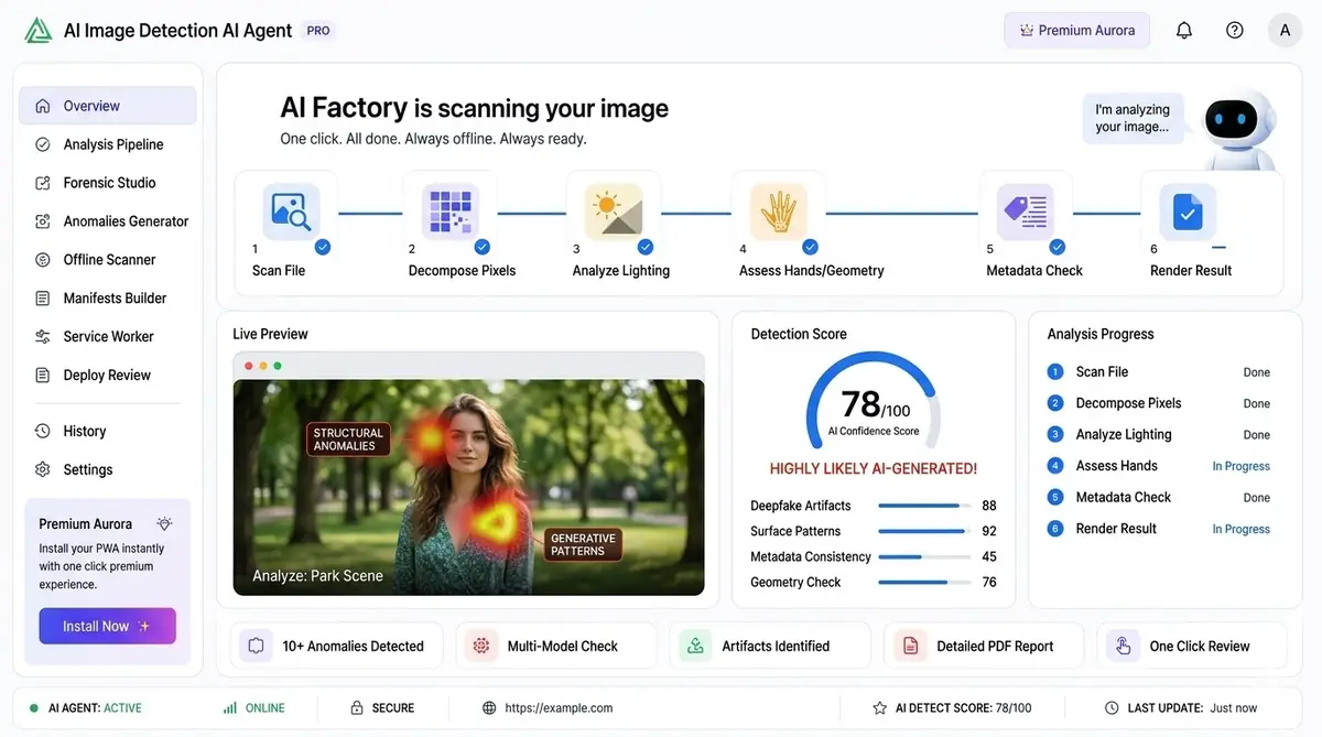 AI brand identity Game Master — example of the AI tool dashboard software
